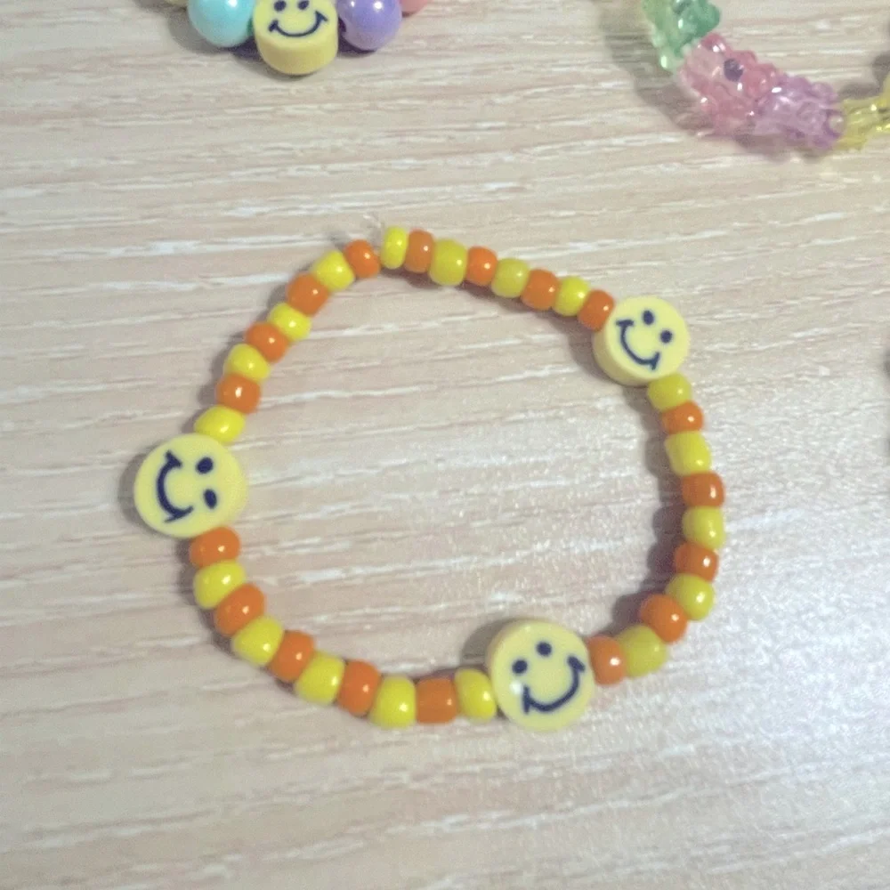 Girls Beaded Bracelets * Set of 5 * Handmade * New!